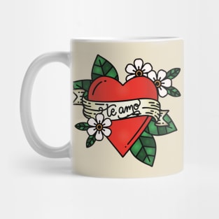 Te Amo - I Love You - Valentines Day Mug